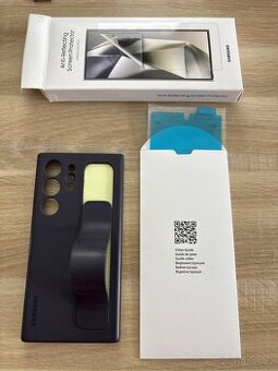 Prodám orig. kryt a orig. folii na Samsung Galaxy S 24 Ultra