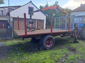 Vyvazecka dřeva ruka v3s 2500kg ,korba Tristanny sklápěč