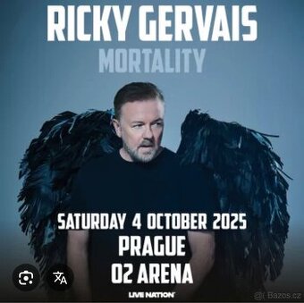 Vstupenky Ricky Gervais