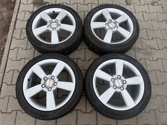 4x al kola 5x112 17 + pneu zimní 225/45 R17