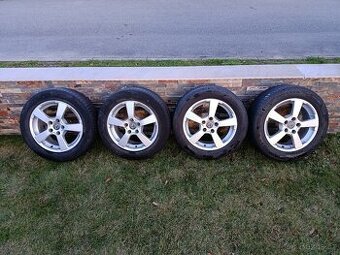 Alu kola R16x7j et 40 rozteč 5x110 letní pneu 215/55/16
