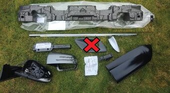 Ruzne veci Toyota, KIA, Mercedes - zrcadlo, listy, absorber