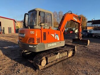 Doosan DH55 Minibagr 5.5T rok 2007 + 2x lžíce
