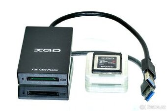 XQD 120GB Sony + čtečka USB