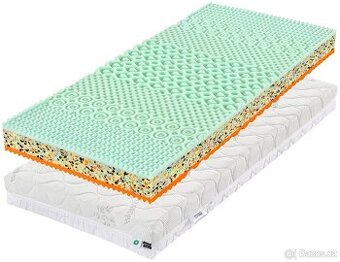 2ks nových matrací 90cnx200cm, stupeň tvrdosti H3/H4