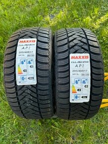 Celoroční pneu 205 40 17 Maxxis 2ks nové