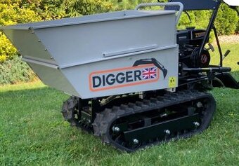 dumper, železný kůň, pásový dumper, stavební kolečko