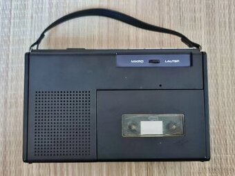 Kassettenrecorder RFT Mira - velmi zachovalý stav