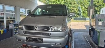 Vw t4 2.5 tdi 75kw caravelle rok 02 modrej interier
