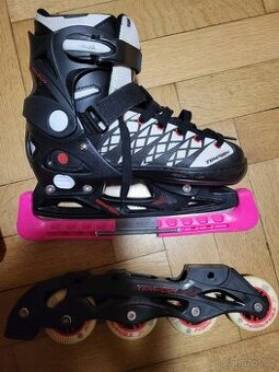 Rostoucí brusle 2v1 Tempish CLIPS DUO (vel. 37–40)