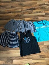 2x triko + 3x spodek pyžámko
