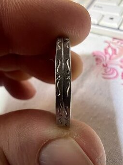 Obě Varianty Vlnovek 5 kčs 1938