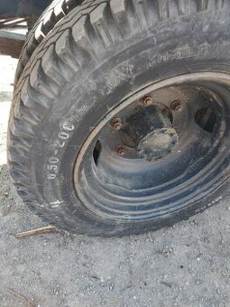 Prodám pneu i s disky na Avia 6.50-20C