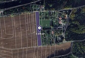 Prodej podílu 1/2 pole 2 690 m², Nové Město nad Metují