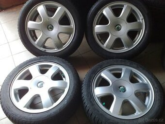 alu kola skoda 5x100 r15 original skoda 195/50/15