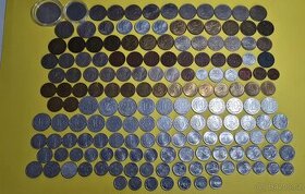 ČSR mince 166 Kusů - Žádný stejný rok - 1
