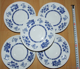 5x talířek raritní vzor, porcelánka Nová role ČSSR + další - 1