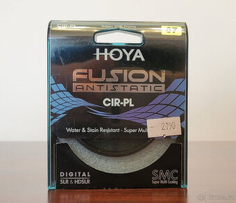 Polarizační filtr HOYA Fusion ANTISTATIC CIR-PL 67 mm - nový