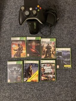 X box 360, ovladač a hry