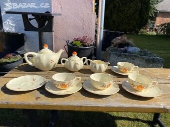 Malovany cajovy servis DITMAR URBACH