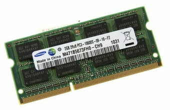 2GB RAM SAMSUNG, DDR3 SODIMM, 1333MHz