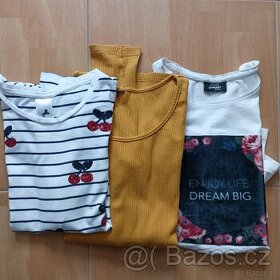 Dívčí trika vel.134-140 zn. H& M - 1