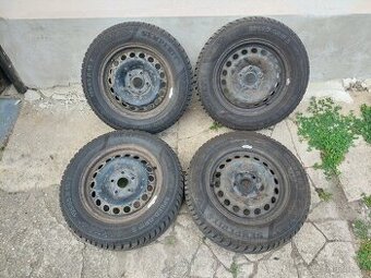 15'' disky 5x112 se zimními 195/65 s pneu 8,7 mm