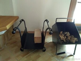 Krbové nářadí, uhlák, stojan na dřevo