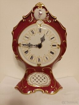 Pirken Hammer Hodiny porcelan - 1