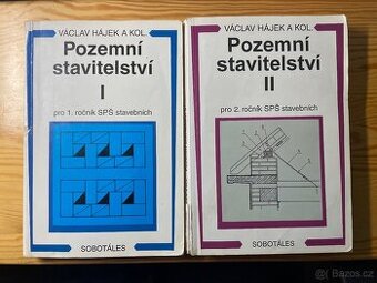 HÁJEK - Pozemní stavitelství 1 a 2