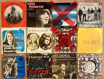 SP desky, folk, pop - 1