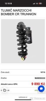 TLUMIČ MARZOCCHI BOMBER CR TRUNNION