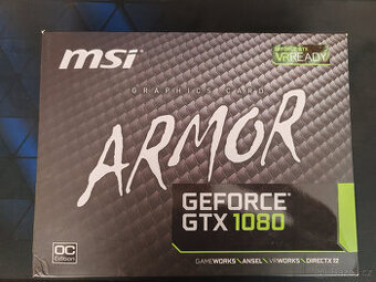 MSI GTX 1080 8GB Armor, Morpheus 2