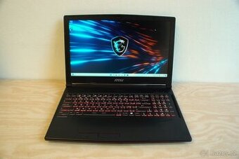MSI Leopard GP63 8RE - TOP stav, Herní notebook