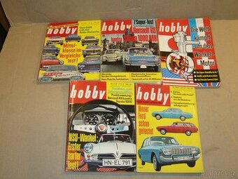 Časopisy retro Hobby v němčině