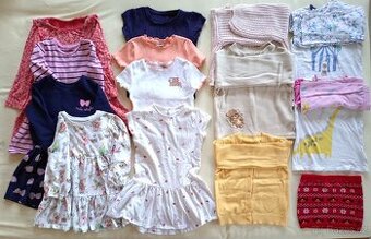 Balík oblečení holka (35 ks) vel. 98-104 (2-4 roky)