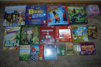 Hry, puzzle originál zabalené