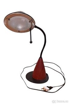 Nastavitelná stolní ,,UFO” lampa v memphistickém stylu