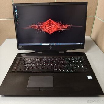 Herní 17.3" 144hz notebook Omen i7 9750h/2060/512ssd +1TB