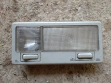 vnitřní zpětné zrcátko, osvětlení interiéru Octavia 1