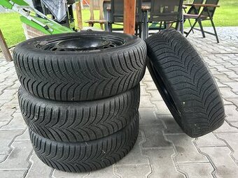 Zánovní ráfky se zimními pneu