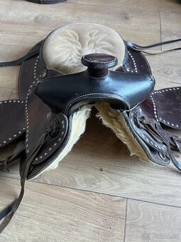 Westernové dětské sedlo