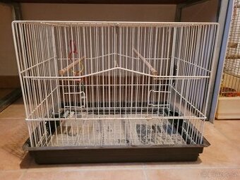 Klec pro ptáky včetně budky