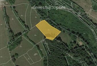 Prodej louky 3 083 m², Vsetín - Horní Jasenka