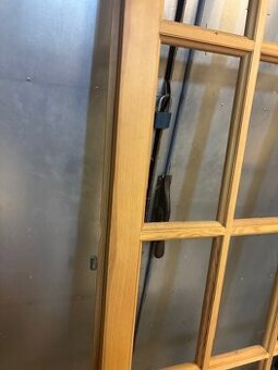 Prodám starší použité dveře ze stavby 80 cm