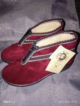 Dámské nové teplé bačkory velikost 38