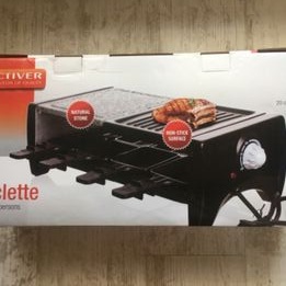 GRIL RACLETTE - AŽ PRO 8 OSOB