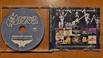 Saxon-Denim & leather