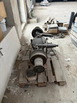 Zadní náprava s uzávěrkou - multicar M25