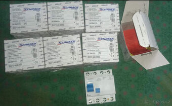 7kusů - Proudový chránič Schrack 40 A, 4pól, 30 mA, NOVÝ